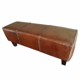 Banqueta DKD Home Decor Marrón Aluminio Teca 120 x 46 x 41 cm 120 x 41 x 46 cm Precio: 245.50000002. SKU: B1AF8W6K25