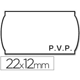 Etiquetas Meto Onduladas 22x12 mm Pvp Blanca Adh.2 Rollo 1500 Etiquetas Precio: 2.50000036. SKU: B1FXEC942Z