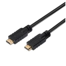 AISENS - CABLE HDMI ALTA VELOCIDAD / HEC CON REPETIDOR, A/M-A/M, NEGRO, 15M Precio: 31.50000018. SKU: B1B3HTQGH3