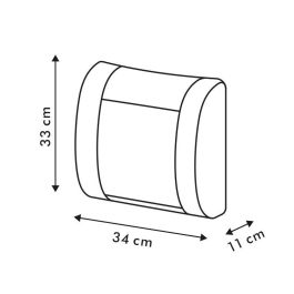 Momo MOMLLSCMCB Cojín Lumbar Compact para Coche, Espuma Poliuretano, Gel, Memoria de Forma - Carbón-Negro