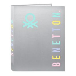 Carpeta de anillas Benetton Silver Plateado A4 26.5 x 33 x 4 cm Carpeta de anillas Benetton Silver Plateado A4 26.5 x 33 x 4 cm Precio: 4.49999968. SKU: B155568KV7