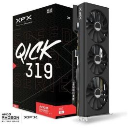 XFX RX 7700 XT Speedster QICK319 Black Edition 12GB GDDR6 3 Ventiladores PCI Express 4.0