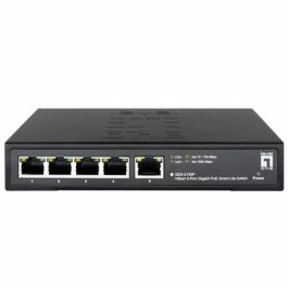 Level one GES-2105P Switch Smart Lite Gigabit PoE de 5 Puertos, 4 Salidas PoE, 60W PoE Total Precio: 100.79000041. SKU: B1HKVZTK2N