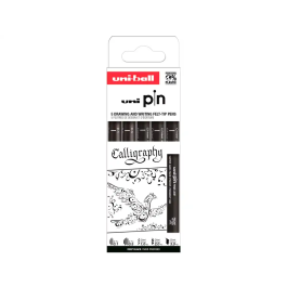 Uniball PIN Rotulador Caligrafico Negro Blister 5 Unidades Precio: 9.5000004. SKU: B195Z2G9EF