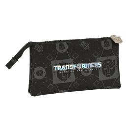 Portatodo Triple Transformers Negro 22 x 12 x 3 cm