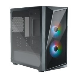 Cooler Master CMP 320 Mini Tower Negro CP320-KGNN-S00 - Compatible con ATX, Ventiladores 120mm, Soporte para HDD/SSD 2.5/3.5"