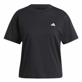 Camiseta de Manga Corta Mujer Adidas Essentials Negro Precio: 25.5068. SKU: B1FHJ7YYS5