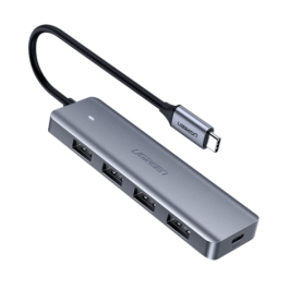 Ugreen 70336 Hub USB-C a 4 Puertos USB 3.0 Super Velocidad 5 Gbps para MacBook Air/Pro, iPad Pro/Air, PC, PS5, Smart TV Precio: 18.49999976. SKU: B1ERKRM4BY