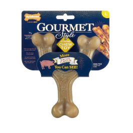 Nylabone Gourmet Wishbone Bacon L