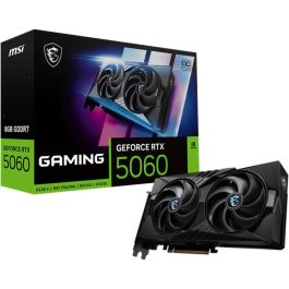 MSI GeForce RTX 5060 Gaming OC NVIDIA Tarjeta Gráfica 8GB GDDR7 PCIe 5.0 con 2 Ventiladores Activos y Resolución 8K Precio: 387.69000039. SKU: B16FLX24T2