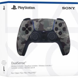 Sony PS5DSCAMOV2 Mando Inalámbrico DualSense Camuflaje Gris para PS5 y PC