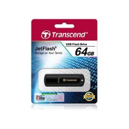 Transcend JetFlash 350 Memoria USB 64GB Negro