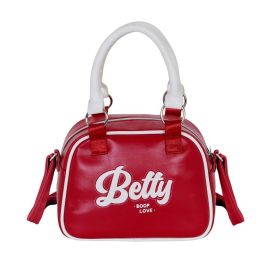 Bolso Bowling Fashion Varsity Betty Boop Burdeos