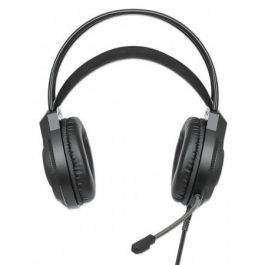 MANHATTAN 180696 Auriculares Gaming Over-Ear RGB USB con Micrófono Cableado para PC, PS5, PS4, Switch