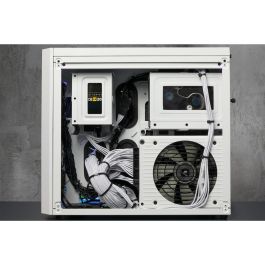 Corsair Torre PC Crystal Series 280X RGB con Ventana de Cristal Templado Blanca