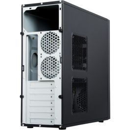Chieftec CQ-01B-U3-OP Midi Tower PC, Caja para Ordenador de Sobremesa, ATX, Micro ATX, Negro, para Hogar u Oficina