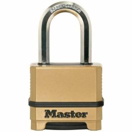 Candado de alta seguridad - MASTER LOCK - M175EURDLF - Combinación - Zinc - Arco en L - Exterior Precio: 46.49999992. SKU: B19VH7WMLL