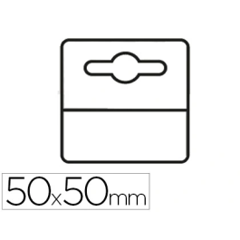 Djois Etiqueta Colgador Adhesiva PVC 50x50 mm Pack 1000 Unidades Precio: 31.50000018. SKU: B19ARPDNWK