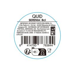 Taza Doble Pared Vidrio Serenia Quid 8 cL Taza Doble Pared Vidrio Serenia Quid 8 cL