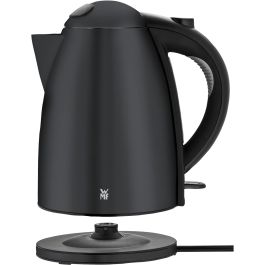 WMF 0413020072 Stelio - Hervidor de Agua Eléctrico de 1.7L, 2400W, Negro, de Acero Inoxidable, con Apagado Automático