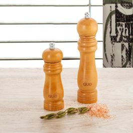 Quid Molinillo de Madera Hábitat 20 cm para Cocina, 100% Higiénico
