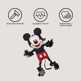 Cerdá Cuerda Dental Mickey para Perro | Juguete de Higiene Bucal para Masticar y Limpiar Dientes | Color Negro | Dimensiones 15x6x28 cm Cerdá Cuerda Dental Mickey para Perro | Juguete de Higiene Bucal para Masticar y Limpiar Dientes | Color Negro | Dimensiones 15x6x28 cm