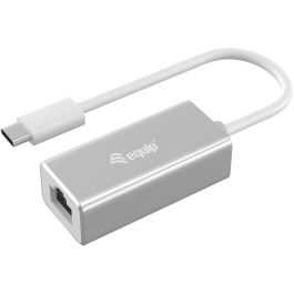 EQUIP Adaptador USB-C a RJ45 Gigabit Ethernet 10/100/1000 Mbps Cable de Red Plata 0.15m Precio: 46.49999992. SKU: B192DWVZ5E