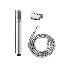 Conjunto de ducha basic, cabezal 5 funciones + manguera 150 cm + soporte ajustable Precio: 17.5000001. SKU: B1AJ33WTR6