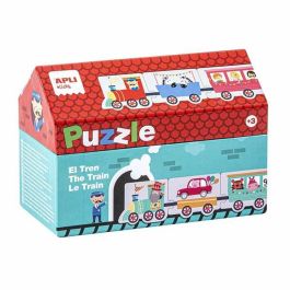 Puzzle tren con 20 piezas ¡crea trenes de hasta 2 metros de largo! Puzzle tren con 20 piezas ¡crea trenes de hasta 2 metros de largo!