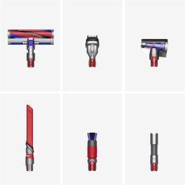 Dyson V12 Origin Aspiradora Escoba sin Cable 2 en 1, Filtro HEPA, 60 min Autonomía, Níquel/Gris