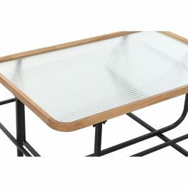 Mesa Centro Scandi DKD Home Decor Negro Natural 60 x 46 x 90 cm