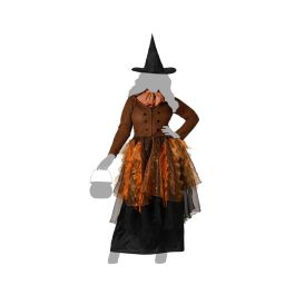 Disfraz Bruja Marrón Vestido Con Sombrero Mujer Adulto XXL Disfraz Bruja Marrón Vestido Con Sombrero Mujer Adulto XXL