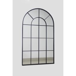 Espejo de pared DKD Home Decor Negro Cristal Hierro Espejo Ventana 70 x 2,5 x 120 cm 70 x 1,8 x 120 cm Precio: 93.99000006. SKU: B13N7SSALW