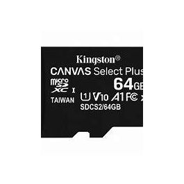 Kingston Memory Card 64Gb Canvas Select Plus Micro Sd 100R C10 SDCS2/64GBSP Precio: 5.79000004. SKU: S55092225