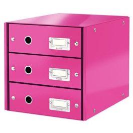 Modulo 3 Cajones Leitz Click&Store Plegable Fucsia Modulo 3 Cajones Leitz Click&Store Plegable Fucsia Precio: 52.5000003. SKU: B15PRQZZ4M