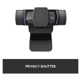 Logitech 960-001252 Cámara Web Full HD 1920 x 1080 Pixeles USB Negro