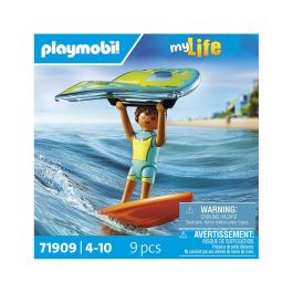 PLAYMOBIL 71909 Windsurfista Juguete Infantil +4 años