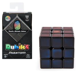 Spin Master Juego Rubiks 3X3 Phantom 6064647 Cubo Mágico con Capa Adicional de Dificultad