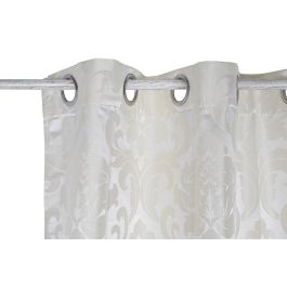 DKD Home Decor Cortina Tradicional Beige 270 x 140 cm (2 Unidades)
