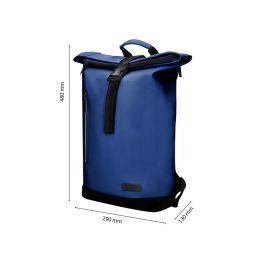 Mochila Antartik Roll Pack Waterproof Enrollable Gran Capacidad Azul Marino 480x130x280 mm