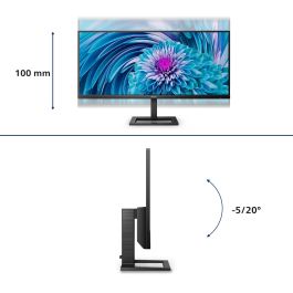 Philips 346E2LAE/00 Monitor 34" WQHD (3440x1440) VA 1ms 100Hz 21:9 HDMI DP USB-C con Altavoces Negro