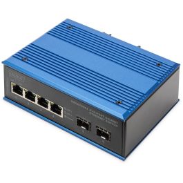 Digitus Switch Industrial Gigabit Ethernet 4+2 Puertos