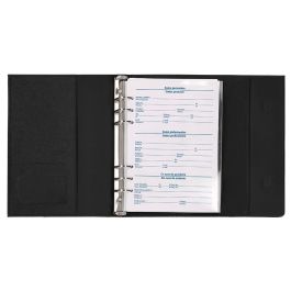 Agenda Encuadernada Liderpapel Nero A5 2025 Dia Pagina Color Negro Papel 70 gr