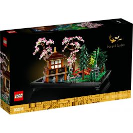 LEGO 10315 Icons El Jardín Tranquilo, Kit de Jardinería Botánica Zen para Adultos, Regalo