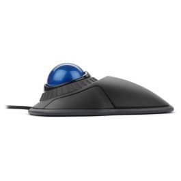 Kensington Orbit Trackball Ratón Óptico USB Tipo A Ambidextro Negro con Anillo de Desplazamiento