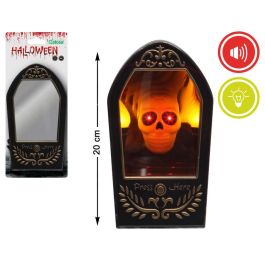 Espejo Halloween Interactivo con Calavera, Luz y Sonido – Diseño Gótico 20x10 cm para Decoración Espeluznante Precio: 5.50000055. SKU: B1JB5JWVFY