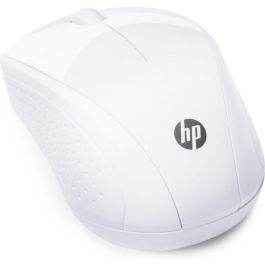 HP 220 Ratón Inalámbrico Ambidextro Blanco Nieve - Diseño Compacto para Viaje, Batería de Larga Duración