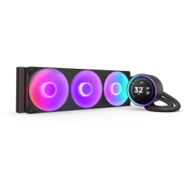 NZXT Kraken Elite 360 RGB Procesador Sistema de refrigeración líquida todo en uno 12 cm Negro 1 pieza(s) Precio: 342.79000041. SKU: B1AAMM2MMB