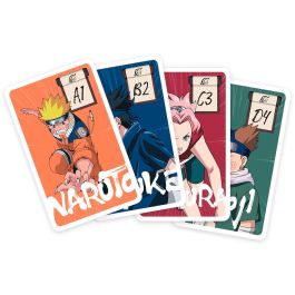 Fournier Baraja Shuffle Fun Naruto 3 En 1 10037630 Juegos de Cartas para Niños +4 Años
