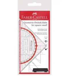 FABER-CASTELL Triángulo Geometría pequeño con mango, 14 cm